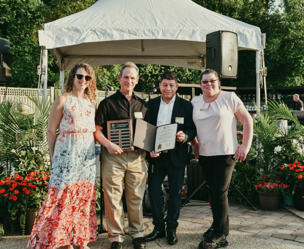 Anne Arundel Food Bank Award Bruce Morgenstern